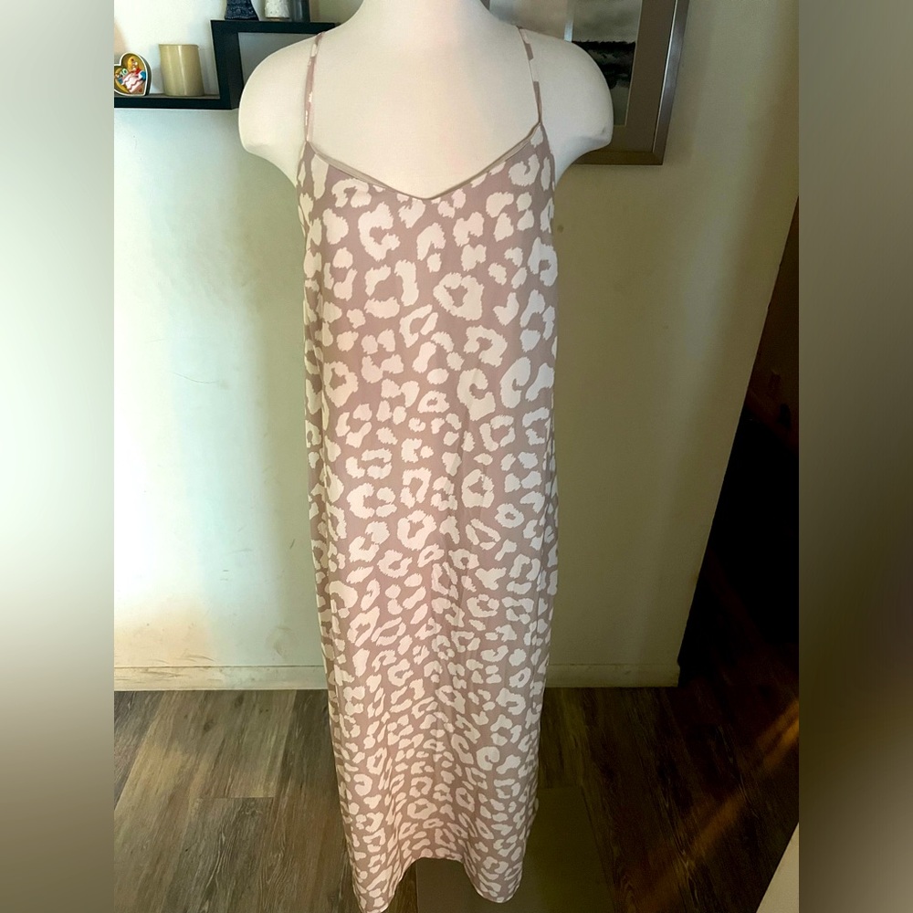 Pink Lily cheetah dress